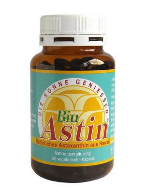 Astaxanthin BiuAstin Astaxanthin - BiuAstin Vegetarisch