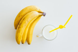 Banane Protein Shake für Muskelaufbau selber machen