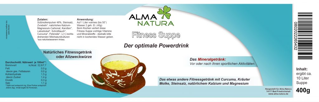 fitness suppe